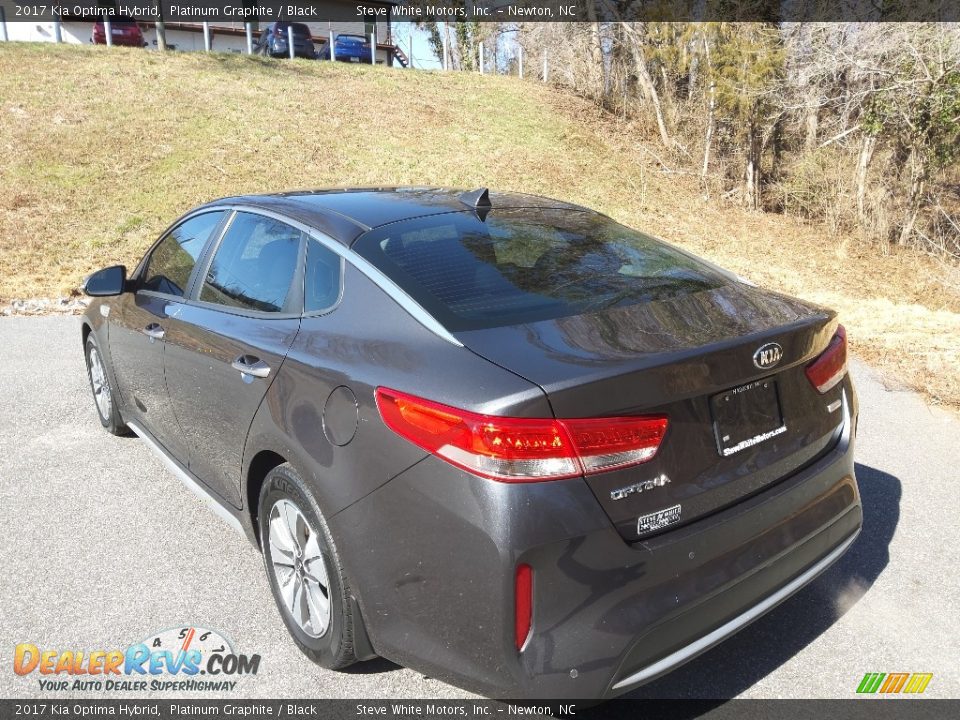 2017 Kia Optima Hybrid Platinum Graphite / Black Photo #9