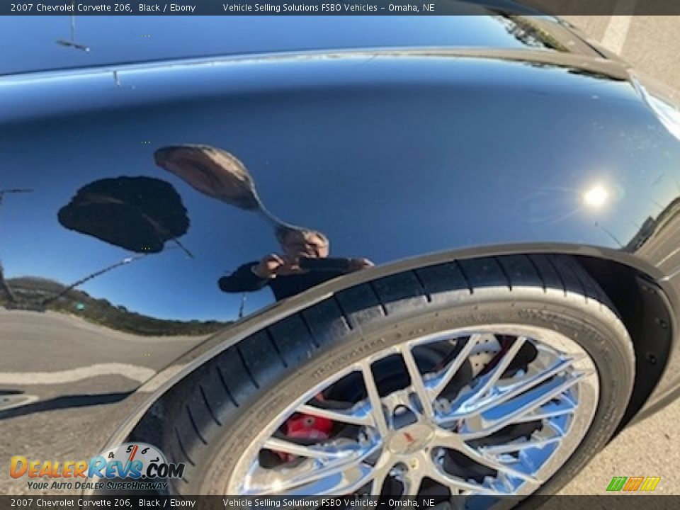 2007 Chevrolet Corvette Z06 Black / Ebony Photo #25