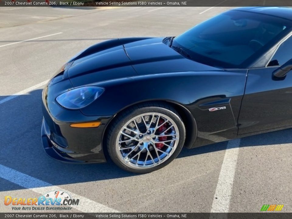 2007 Chevrolet Corvette Z06 Black / Ebony Photo #27