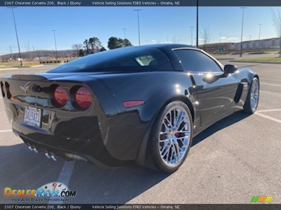 2007 Chevrolet Corvette Z06 Black / Ebony Photo #28