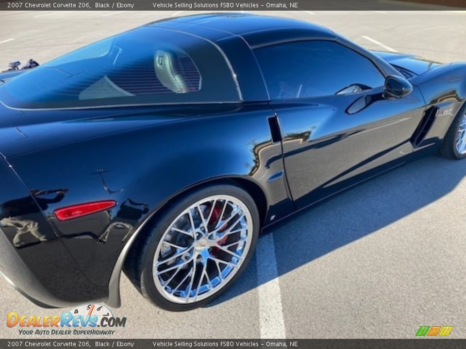 2007 Chevrolet Corvette Z06 Black / Ebony Photo #29