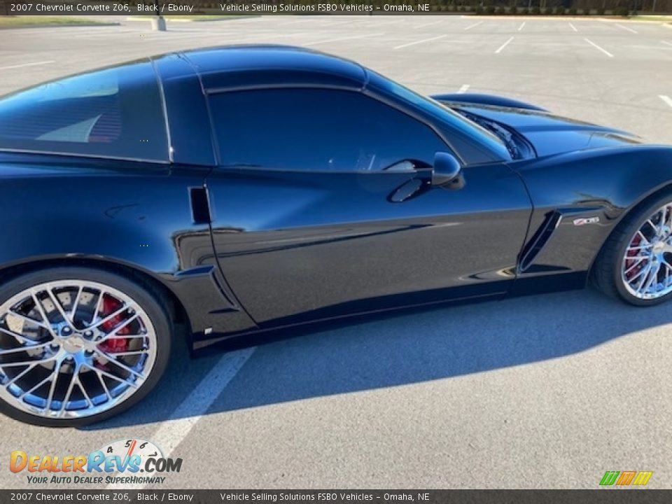 2007 Chevrolet Corvette Z06 Black / Ebony Photo #30