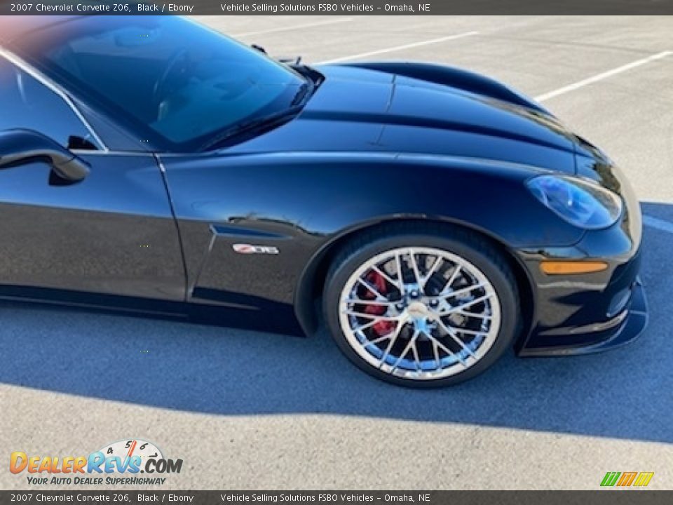 2007 Chevrolet Corvette Z06 Black / Ebony Photo #31