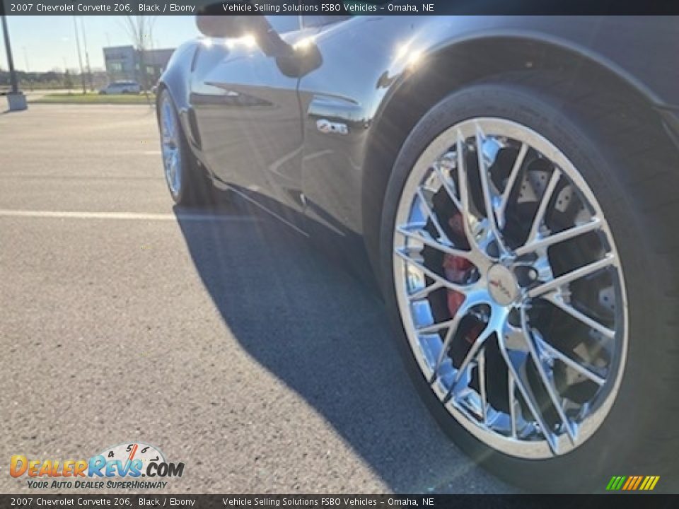 2007 Chevrolet Corvette Z06 Black / Ebony Photo #32