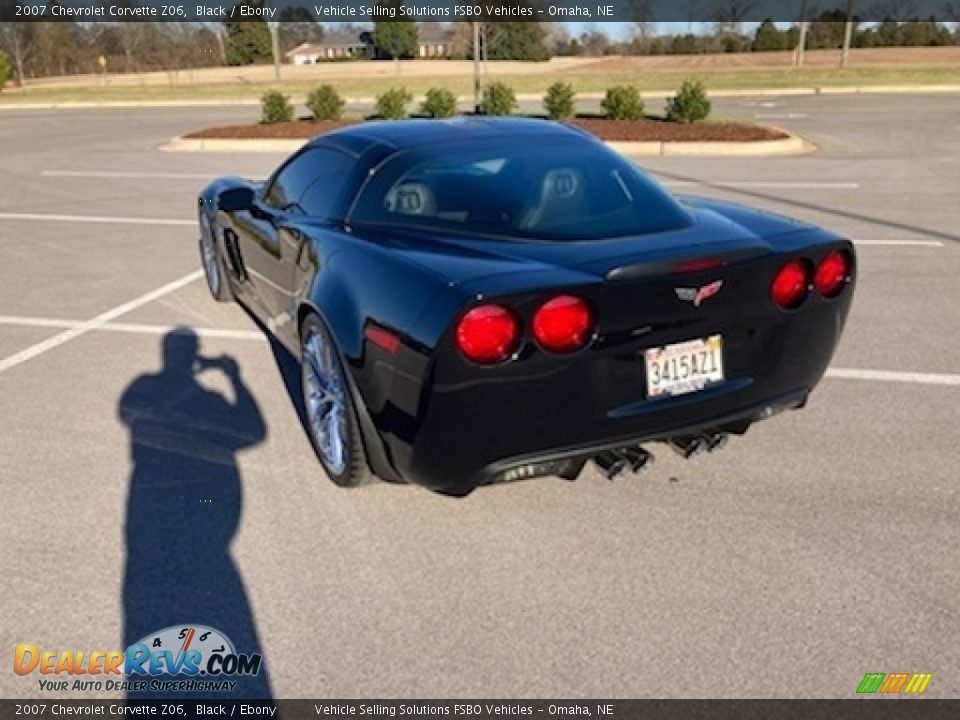 2007 Chevrolet Corvette Z06 Black / Ebony Photo #34