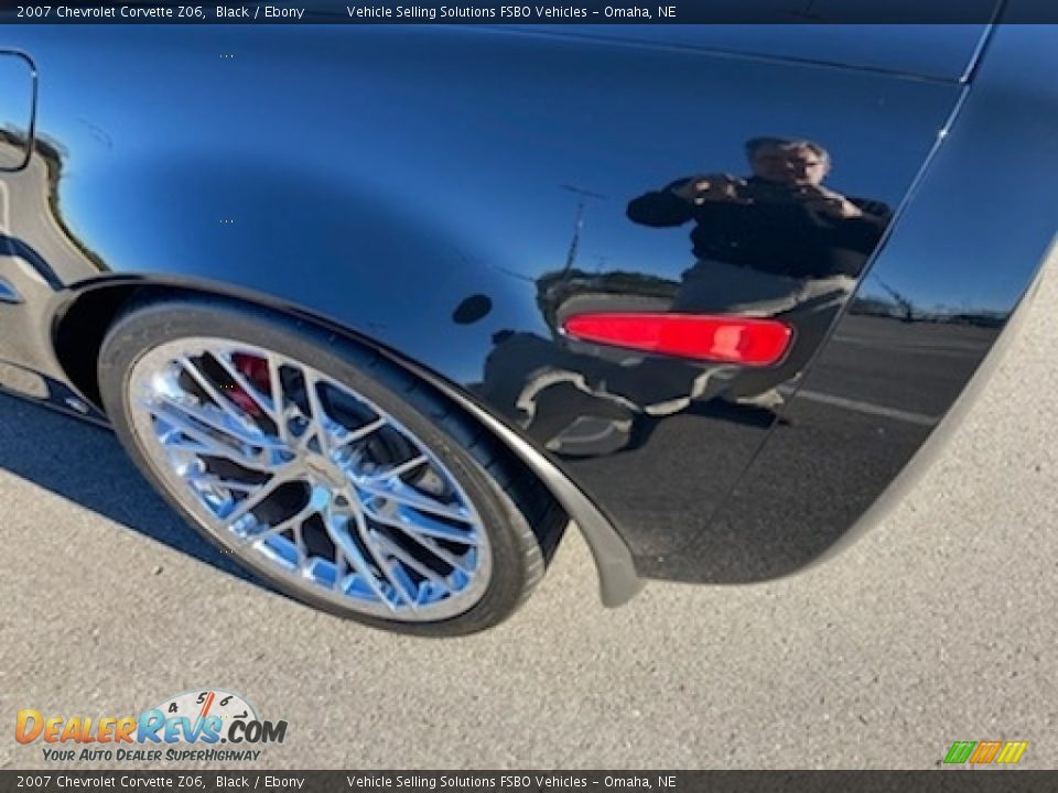 2007 Chevrolet Corvette Z06 Black / Ebony Photo #35