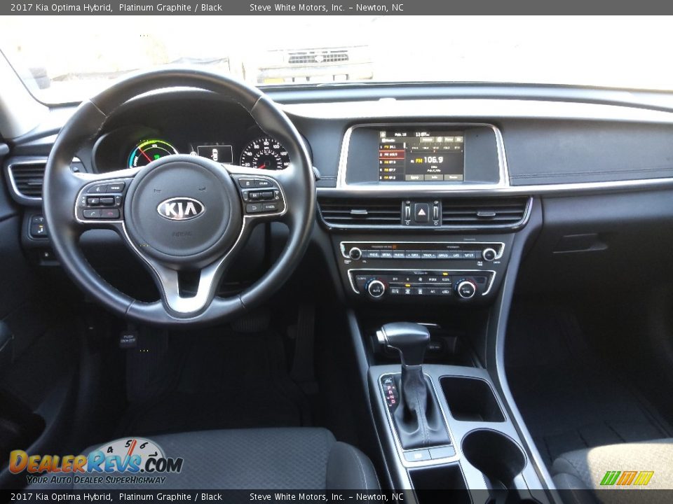 2017 Kia Optima Hybrid Platinum Graphite / Black Photo #19