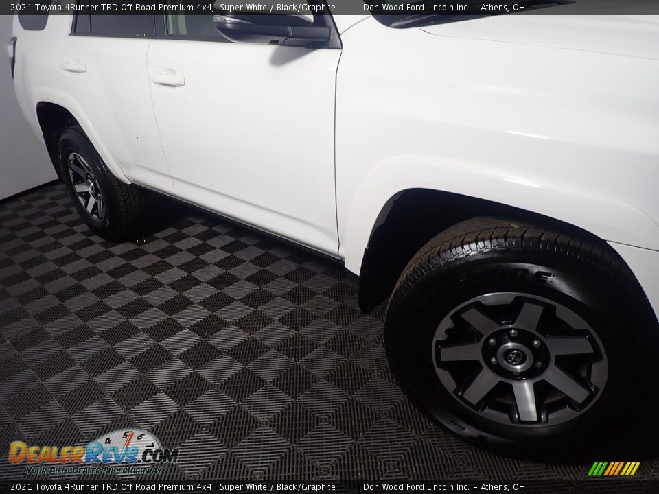 2021 Toyota 4Runner TRD Off Road Premium 4x4 Super White / Black/Graphite Photo #7