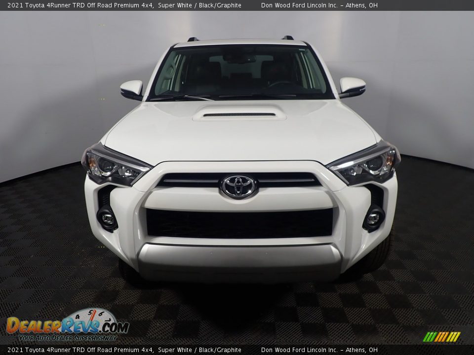2021 Toyota 4Runner TRD Off Road Premium 4x4 Super White / Black/Graphite Photo #8