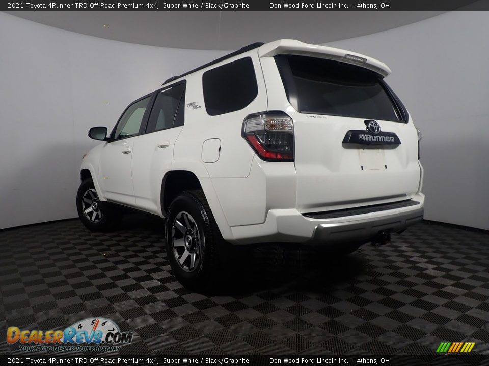 2021 Toyota 4Runner TRD Off Road Premium 4x4 Super White / Black/Graphite Photo #14