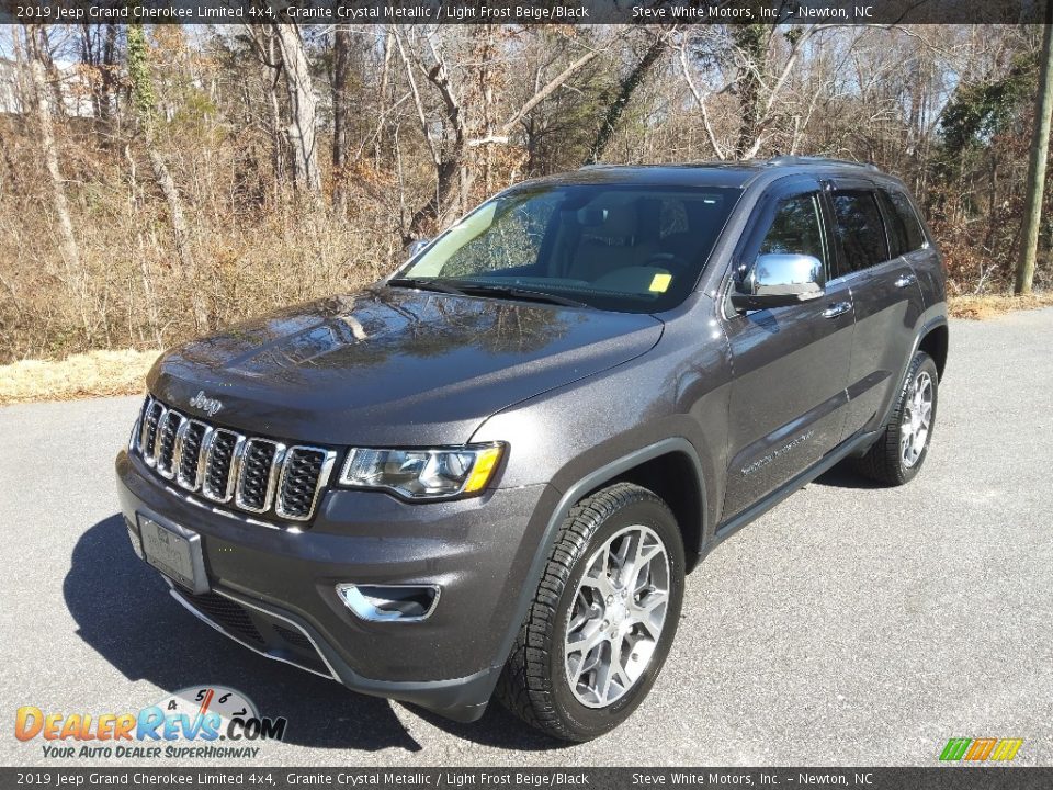 2019 Jeep Grand Cherokee Limited 4x4 Granite Crystal Metallic / Light Frost Beige/Black Photo #3