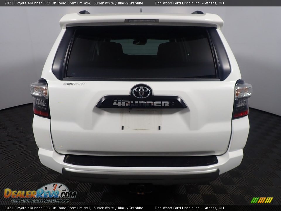 2021 Toyota 4Runner TRD Off Road Premium 4x4 Super White / Black/Graphite Photo #16
