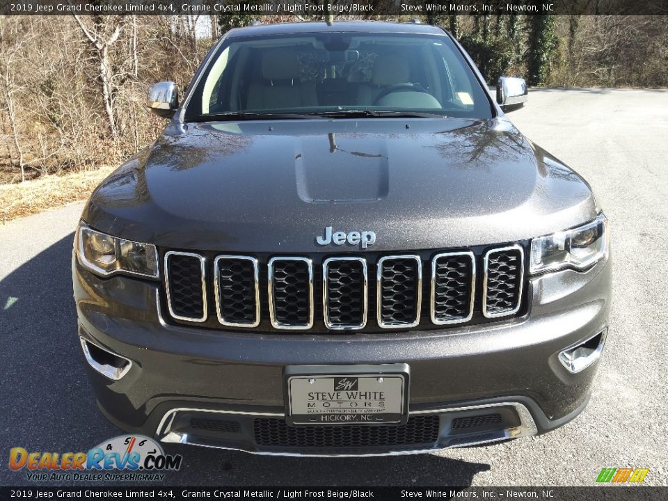 2019 Jeep Grand Cherokee Limited 4x4 Granite Crystal Metallic / Light Frost Beige/Black Photo #4