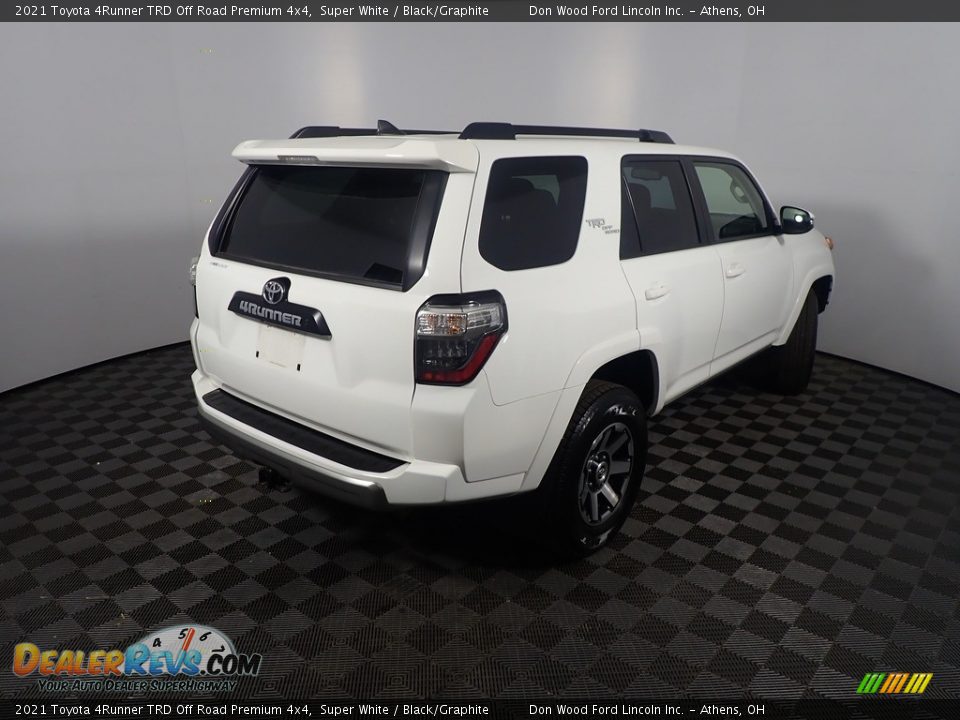 2021 Toyota 4Runner TRD Off Road Premium 4x4 Super White / Black/Graphite Photo #20