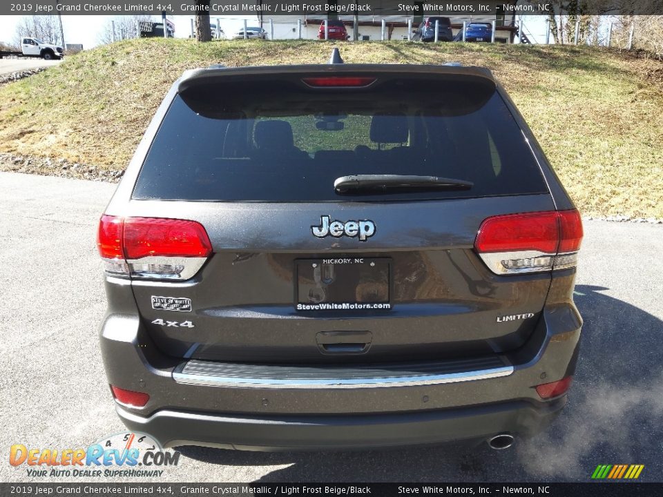 2019 Jeep Grand Cherokee Limited 4x4 Granite Crystal Metallic / Light Frost Beige/Black Photo #7