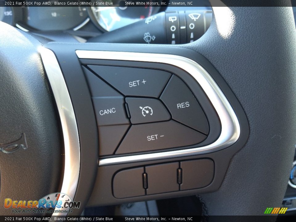2021 Fiat 500X Pop AWD Steering Wheel Photo #19