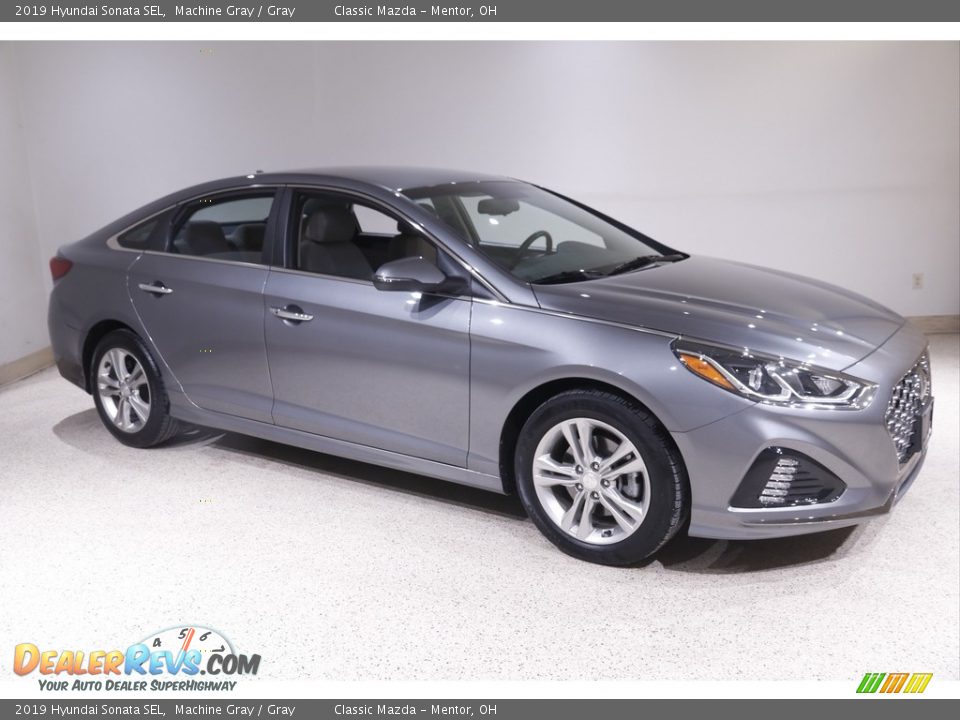 2019 Hyundai Sonata SEL Machine Gray / Gray Photo #1