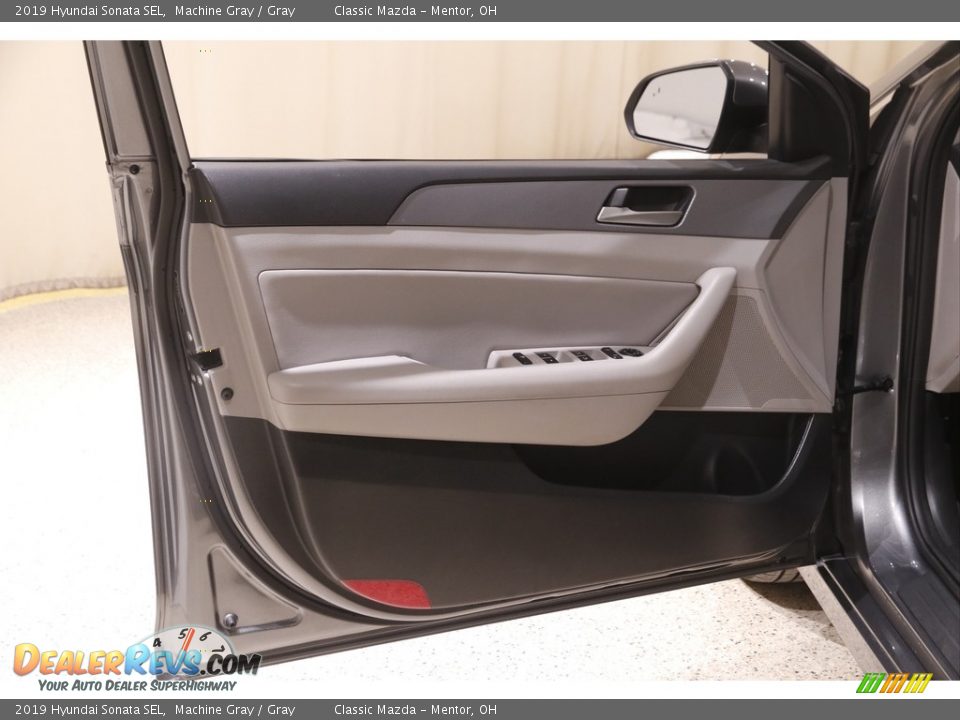 2019 Hyundai Sonata SEL Machine Gray / Gray Photo #4