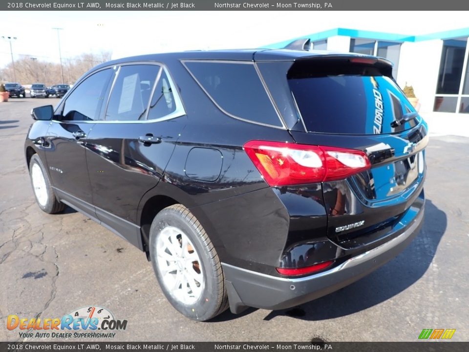 2018 Chevrolet Equinox LT AWD Mosaic Black Metallic / Jet Black Photo #4