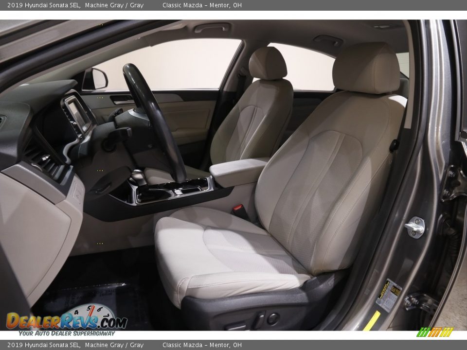 2019 Hyundai Sonata SEL Machine Gray / Gray Photo #5