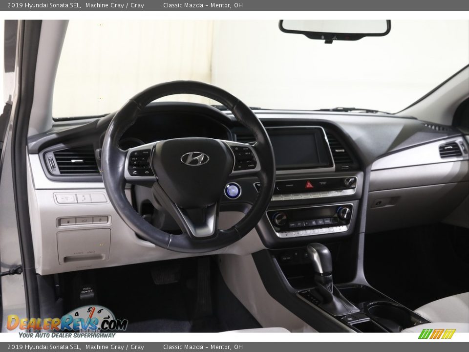 2019 Hyundai Sonata SEL Machine Gray / Gray Photo #6