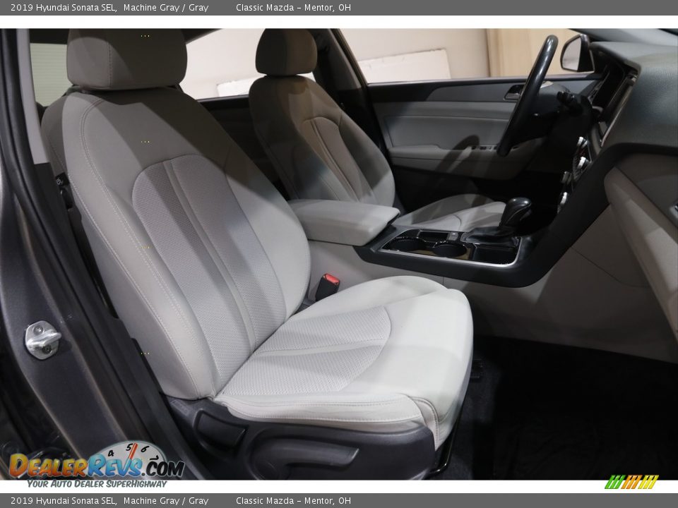 2019 Hyundai Sonata SEL Machine Gray / Gray Photo #14