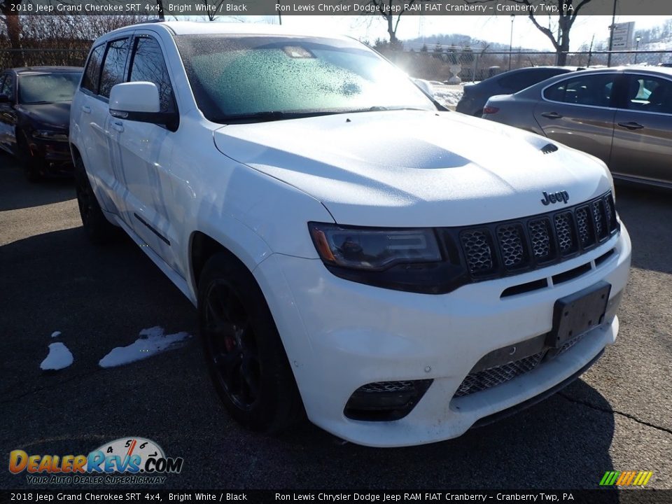 2018 Jeep Grand Cherokee SRT 4x4 Bright White / Black Photo #2