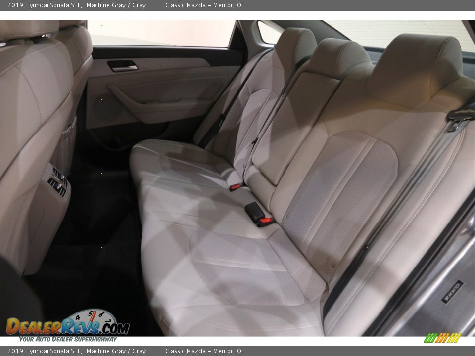 2019 Hyundai Sonata SEL Machine Gray / Gray Photo #16