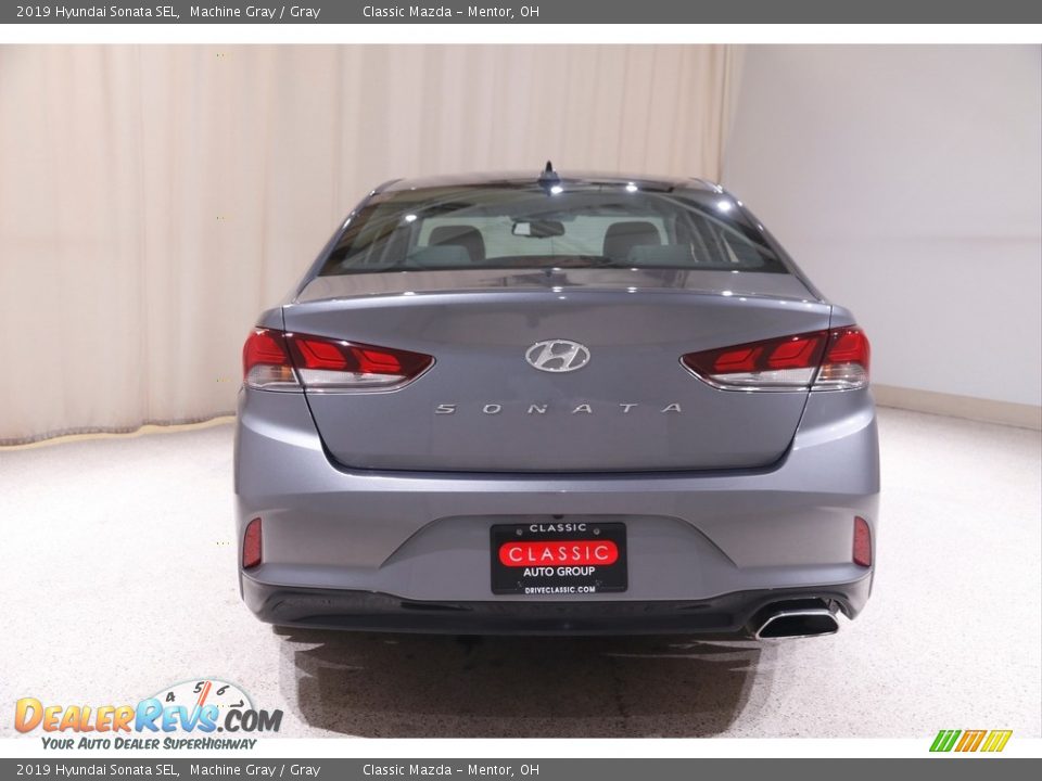 2019 Hyundai Sonata SEL Machine Gray / Gray Photo #17