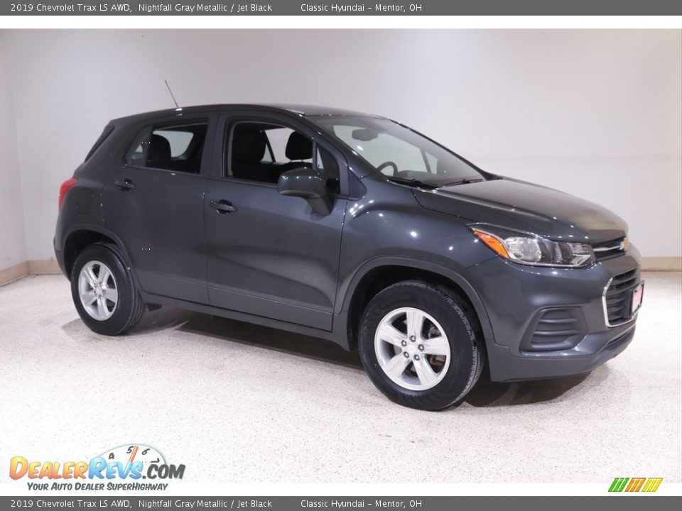 2019 Chevrolet Trax LS AWD Nightfall Gray Metallic / Jet Black Photo #1