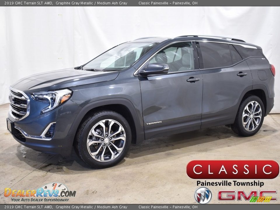 2019 GMC Terrain SLT AWD Graphite Gray Metallic / Medium Ash Gray Photo #1