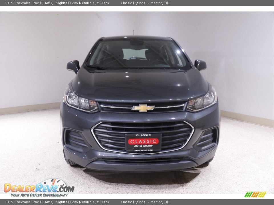 2019 Chevrolet Trax LS AWD Nightfall Gray Metallic / Jet Black Photo #2