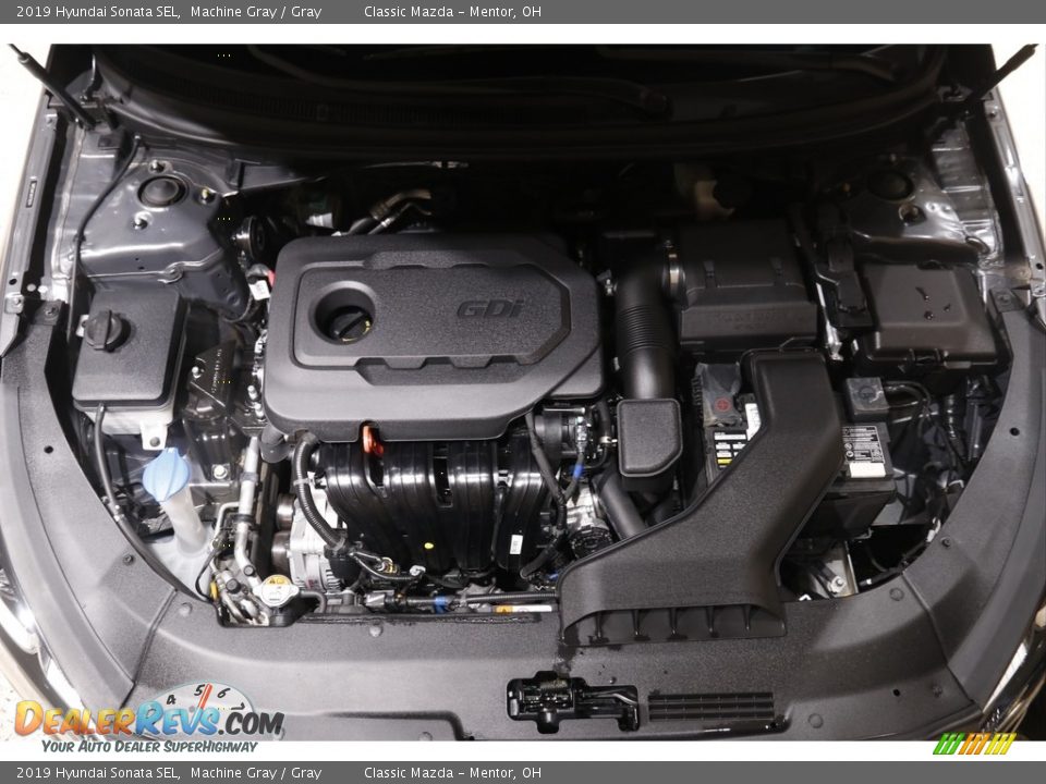 2019 Hyundai Sonata SEL Machine Gray / Gray Photo #18