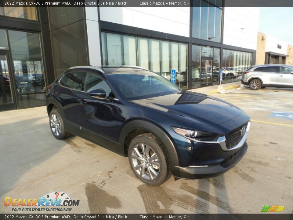 Front 3/4 View of 2022 Mazda CX-30 S Premium AWD Photo #1