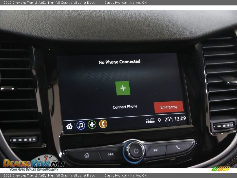 2019 Chevrolet Trax LS AWD Nightfall Gray Metallic / Jet Black Photo #11