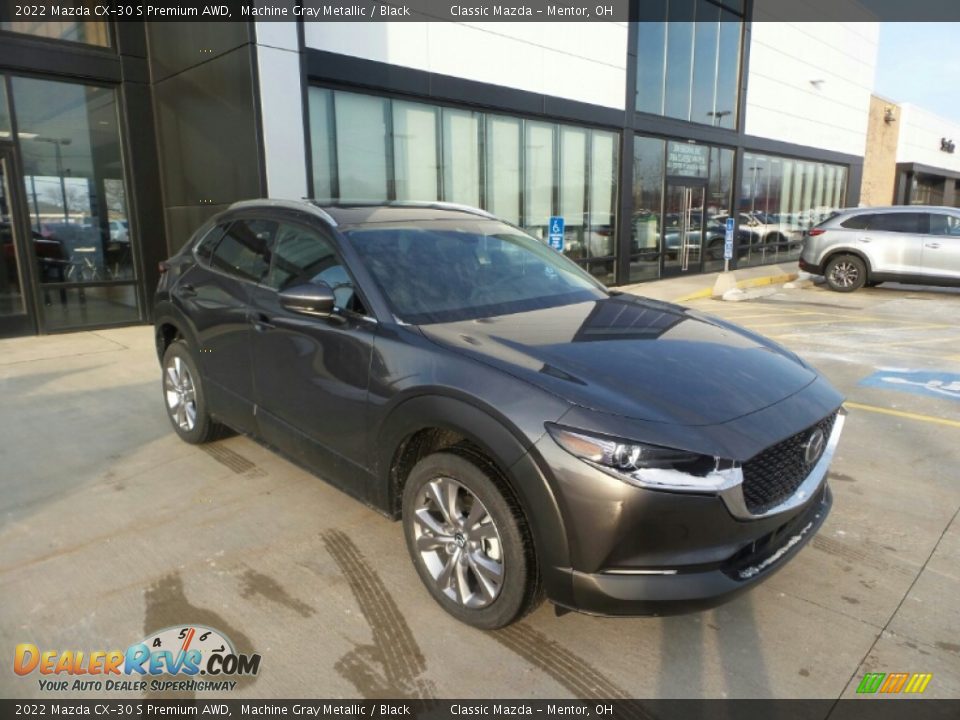 Front 3/4 View of 2022 Mazda CX-30 S Premium AWD Photo #1