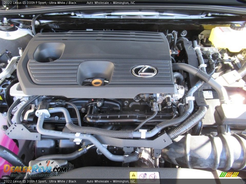 2022 Lexus ES 300h F Sport 2.5 Liter DOHC 16-Valve VVT-i 4 Cylinder Gasoline/Electric Hybrid Engine Photo #6