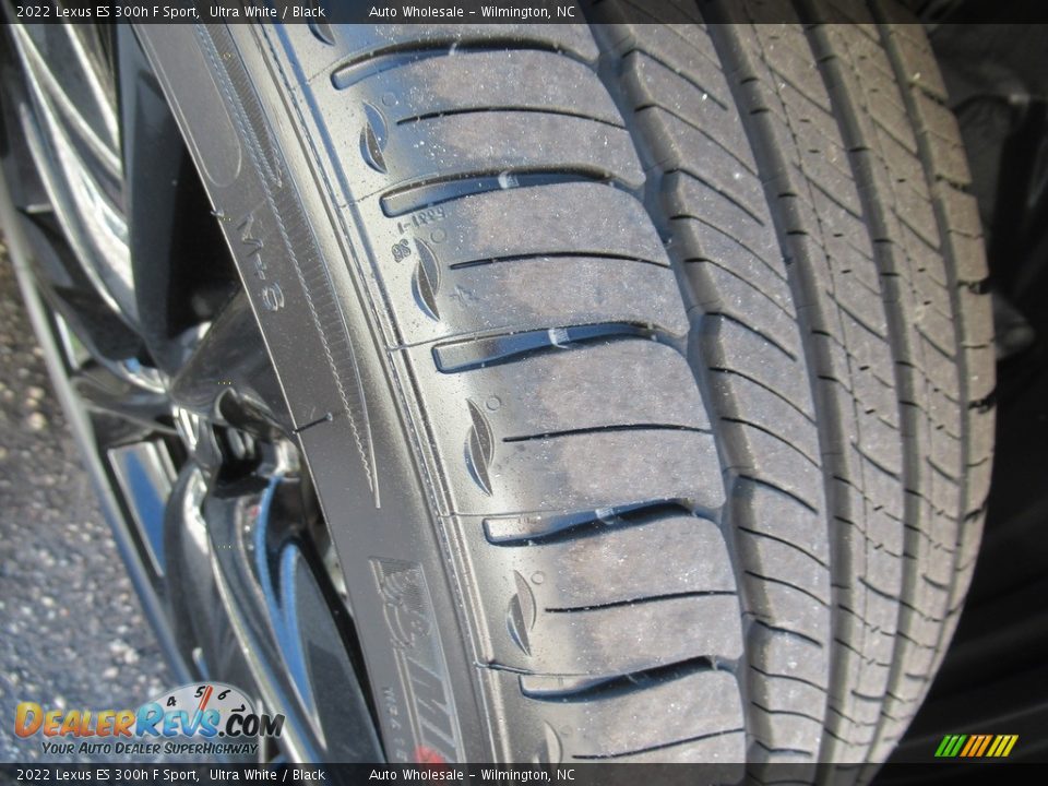 2022 Lexus ES 300h F Sport Ultra White / Black Photo #8