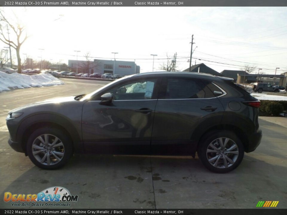 2022 Mazda CX-30 S Premium AWD Machine Gray Metallic / Black Photo #6