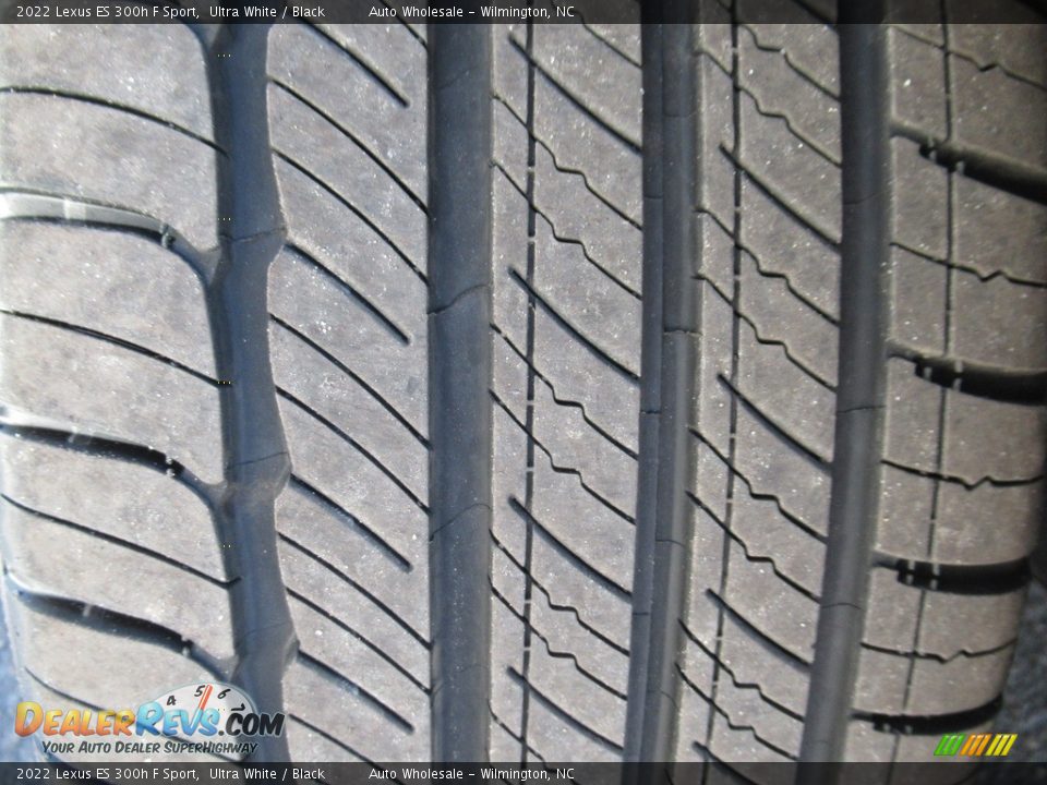 2022 Lexus ES 300h F Sport Ultra White / Black Photo #9