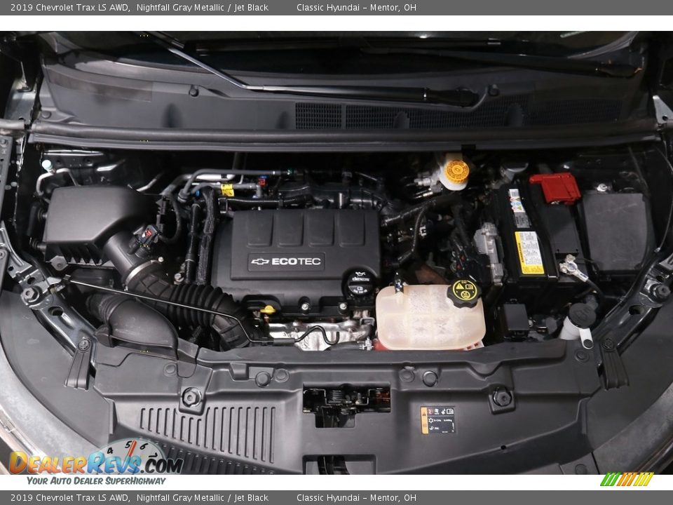 2019 Chevrolet Trax LS AWD Nightfall Gray Metallic / Jet Black Photo #17