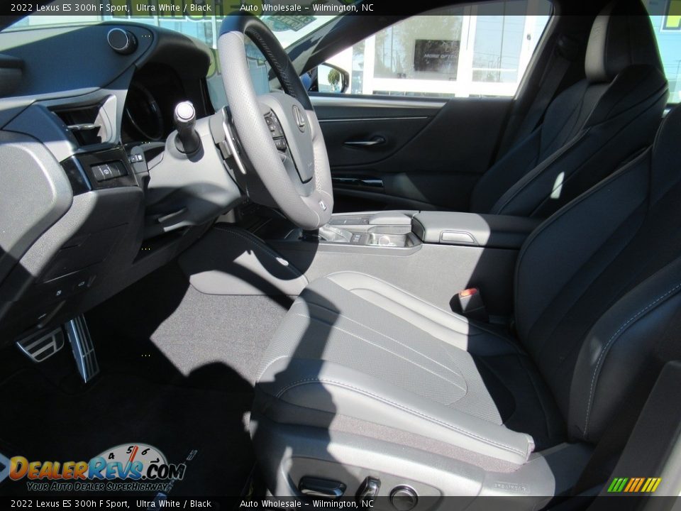 2022 Lexus ES 300h F Sport Ultra White / Black Photo #10