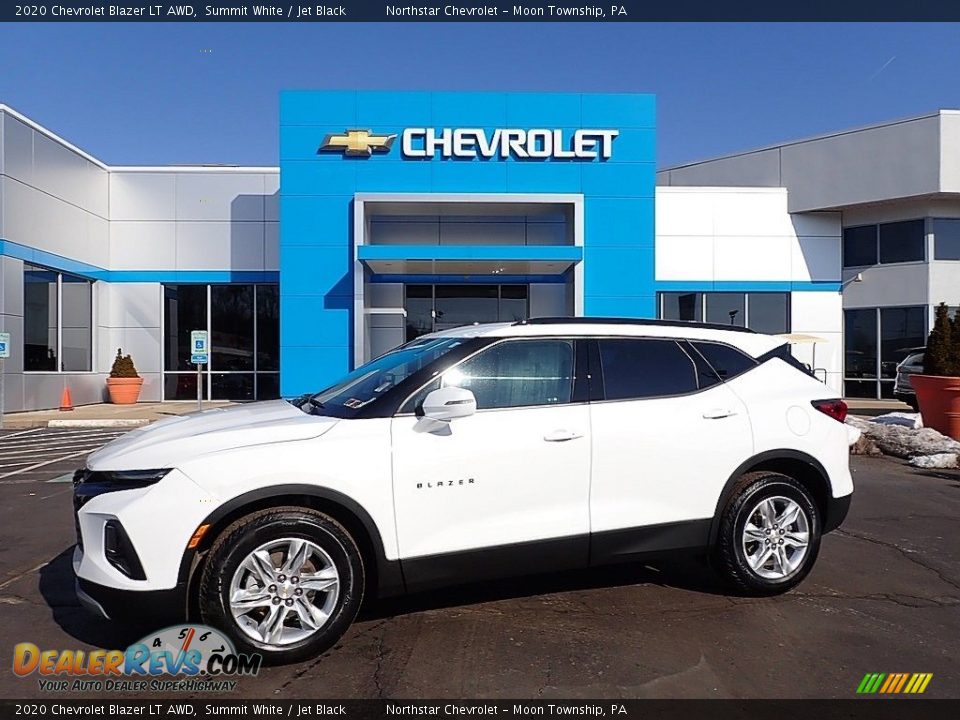 2020 Chevrolet Blazer LT AWD Summit White / Jet Black Photo #1