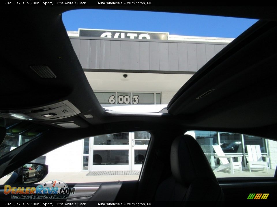 2022 Lexus ES 300h F Sport Ultra White / Black Photo #11