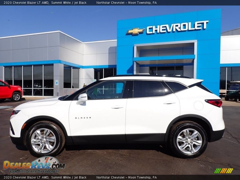 2020 Chevrolet Blazer LT AWD Summit White / Jet Black Photo #3