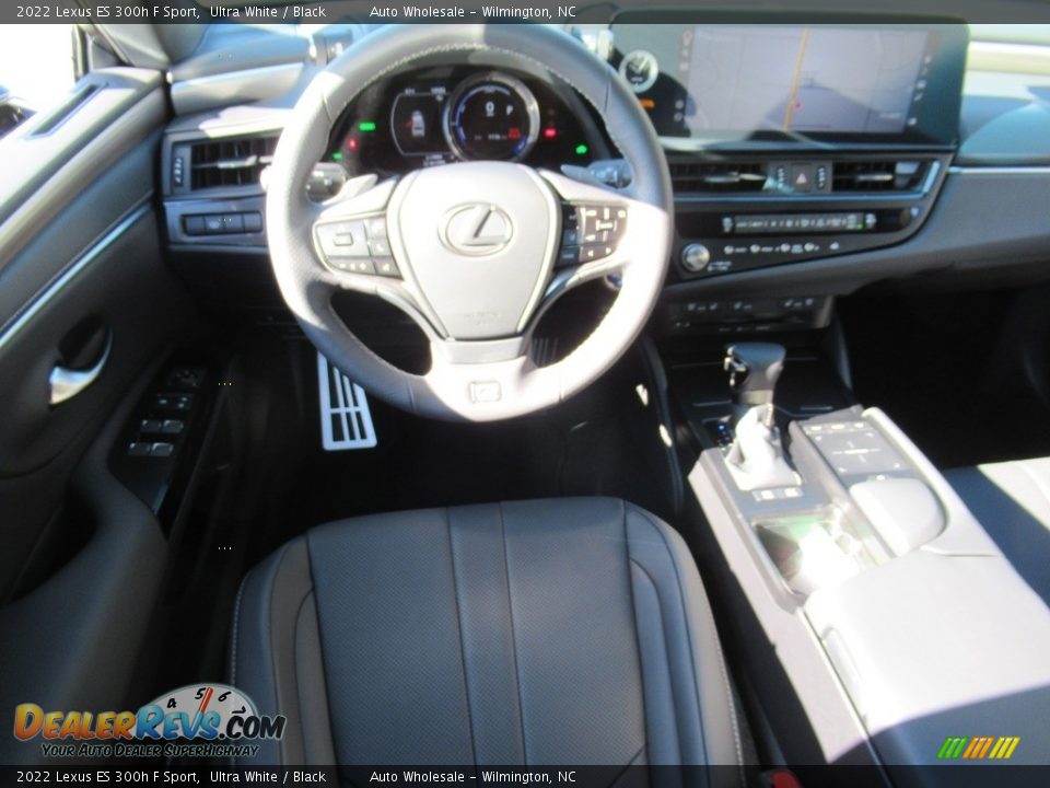 2022 Lexus ES 300h F Sport Ultra White / Black Photo #15