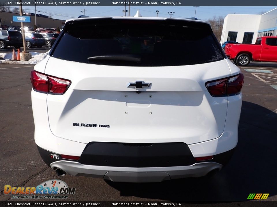 2020 Chevrolet Blazer LT AWD Summit White / Jet Black Photo #6