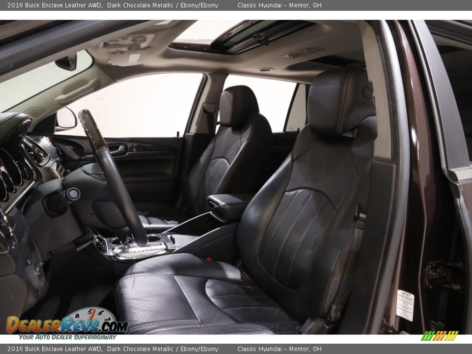 2016 Buick Enclave Leather AWD Dark Chocolate Metallic / Ebony/Ebony Photo #5