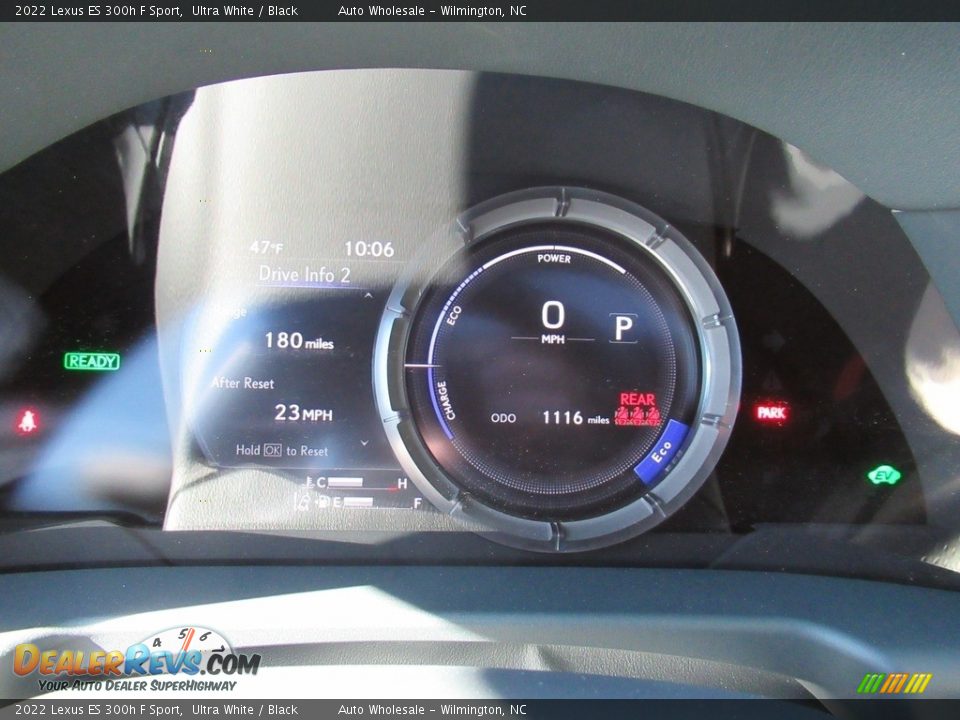 2022 Lexus ES 300h F Sport Gauges Photo #16