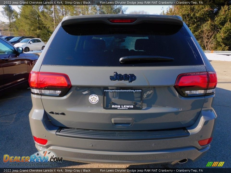 2022 Jeep Grand Cherokee Laredo X 4x4 Sting-Gray / Black Photo #6